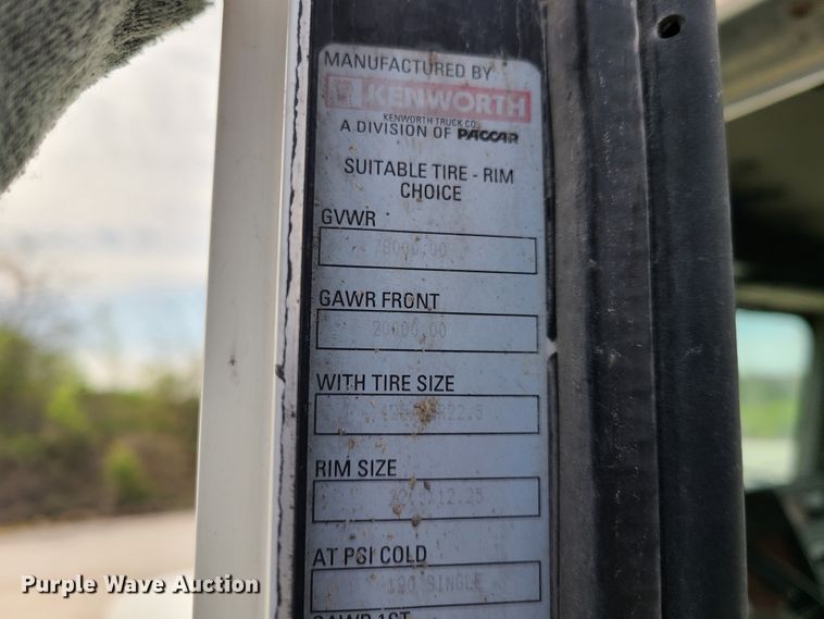 image for item DG7703 2003 Kenworth W900B ready mix truck