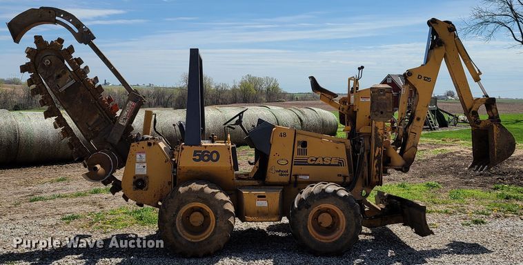 image for item DG7704 Case 560 trencher