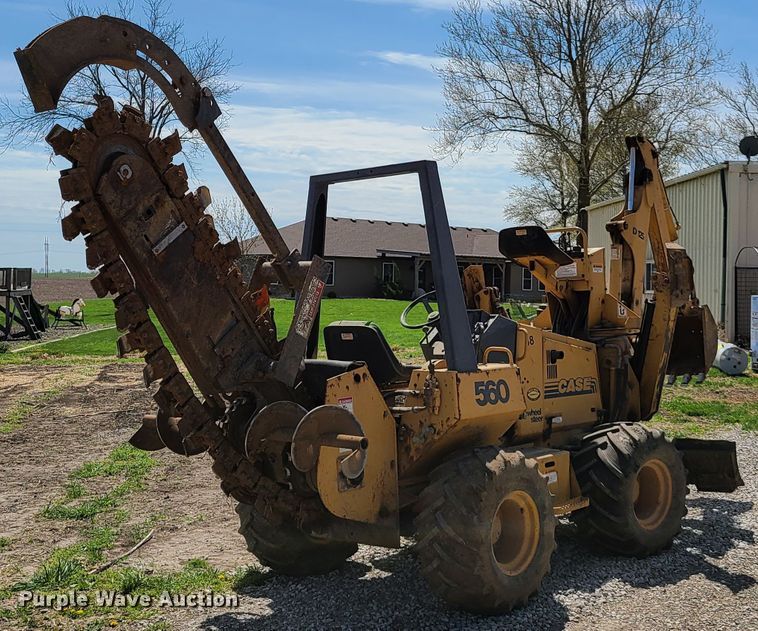 image for item DG7704 Case 560 trencher