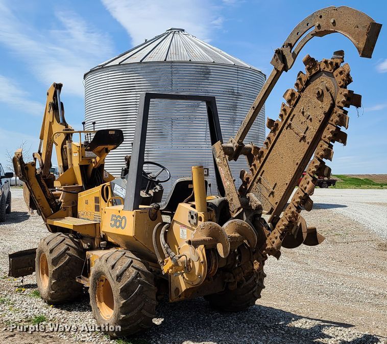 image for item DG7704 Case 560 trencher