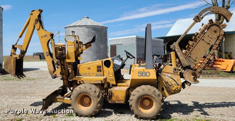 image for item DG7704 Case 560 trencher