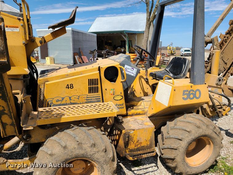 image for item DG7704 Case 560 trencher