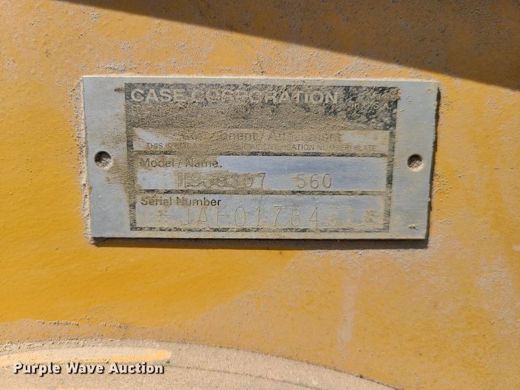 image for item DG7704 Case 560 trencher