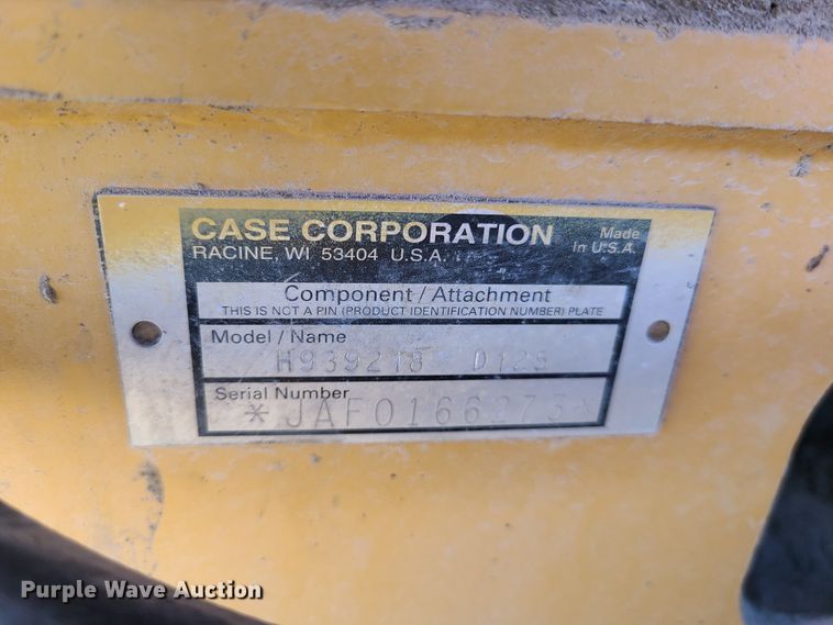 image for item DG7704 Case 560 trencher