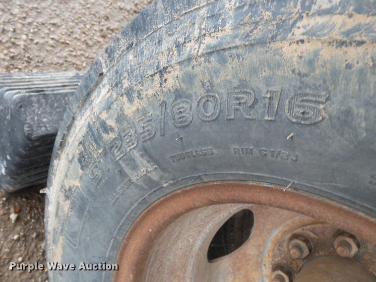 image for item DH7908 2004 R&W pole trailer