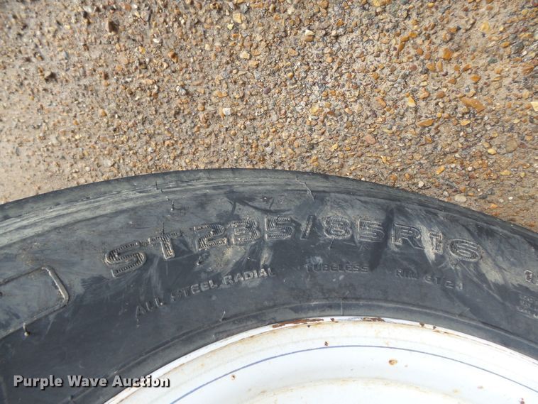 image for item DH7910 1992 R&W utility trailer