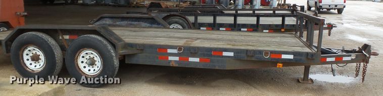 image for item DH7911 2001 R&W utility trailer