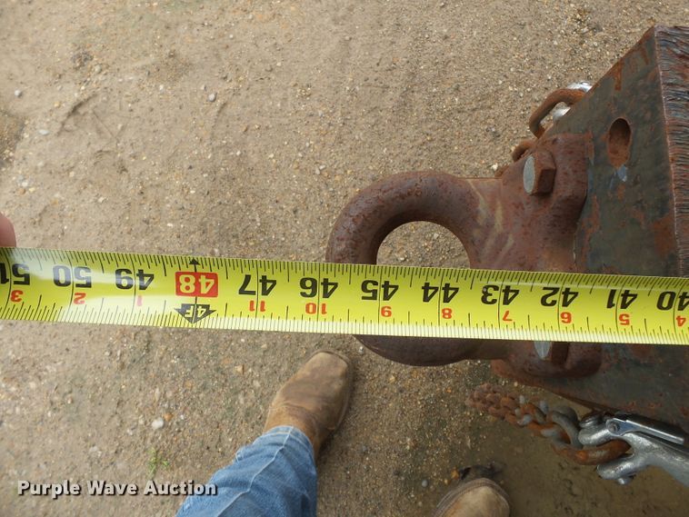 image for item DH7911 2001 R&W utility trailer