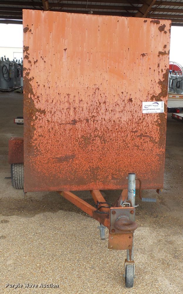 image for item DH7912 1987 ARCT enclosed cargo trailer