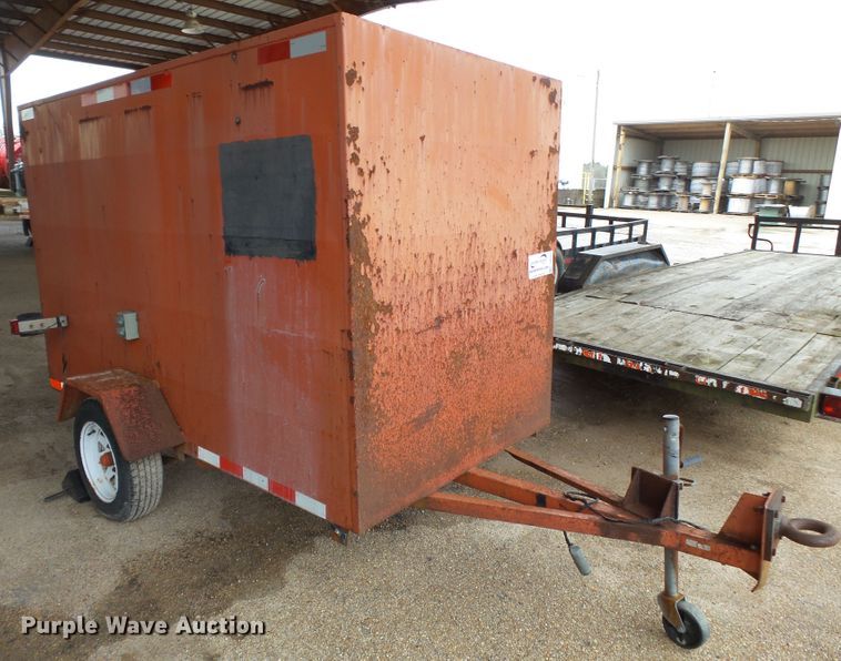 image for item DH7912 1987 ARCT enclosed cargo trailer