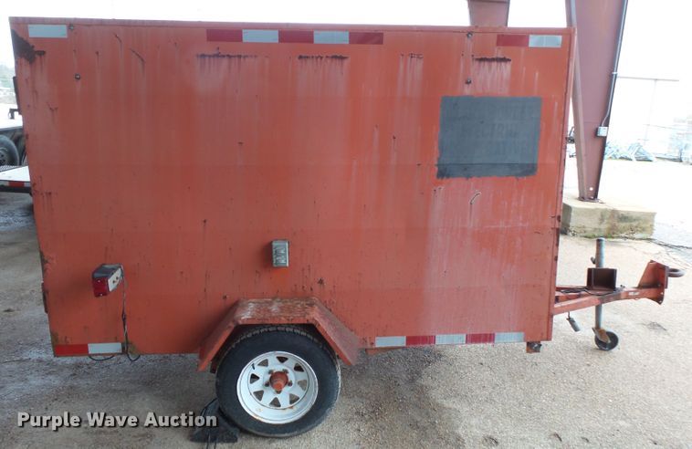 image for item DH7912 1987 ARCT enclosed cargo trailer