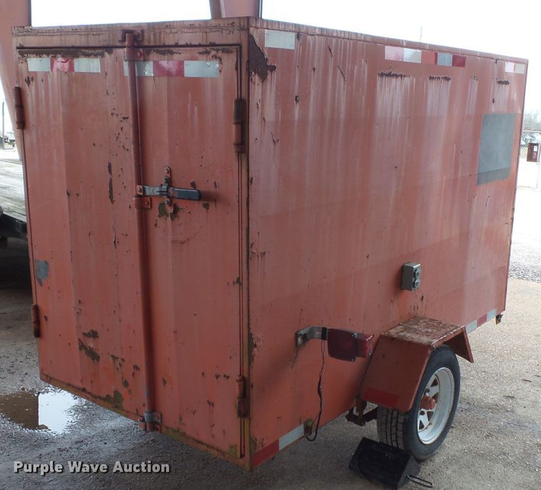 image for item DH7912 1987 ARCT enclosed cargo trailer