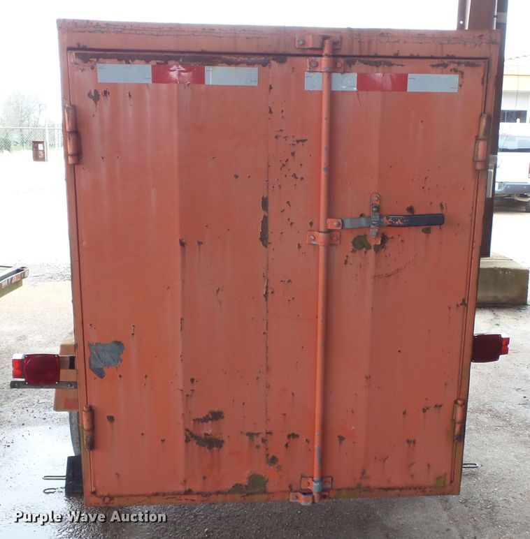 image for item DH7912 1987 ARCT enclosed cargo trailer
