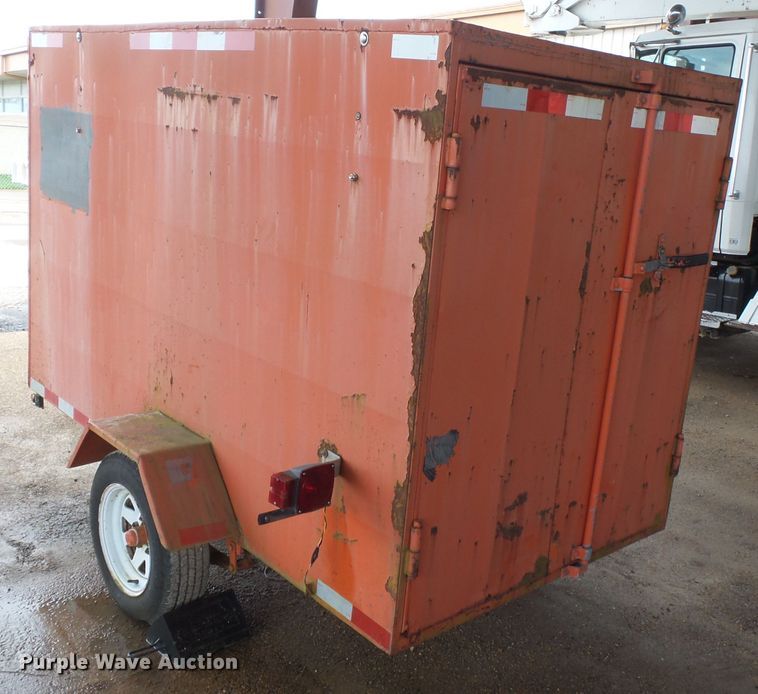 image for item DH7912 1987 ARCT enclosed cargo trailer