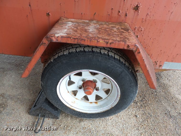 image for item DH7912 1987 ARCT enclosed cargo trailer