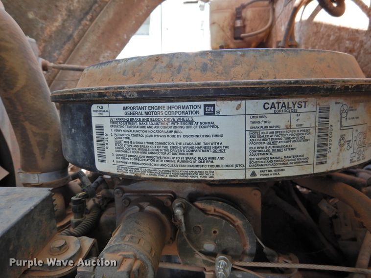 image for item DI0066 1994 Chevrolet Kodiak bucket truck