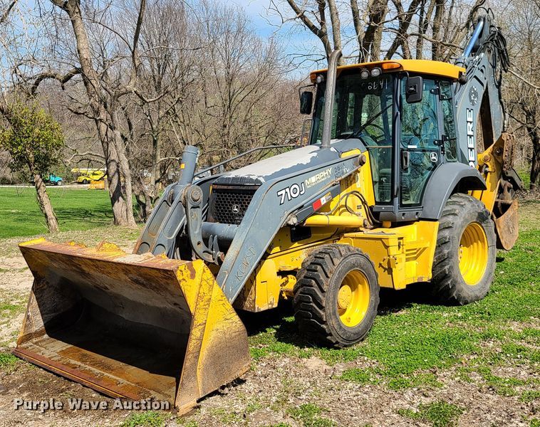 image for item EL9803 2010 John Deere 710J  backhoe