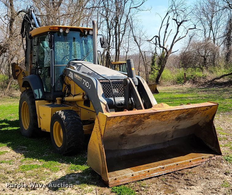 image for item EL9803 2010 John Deere 710J  backhoe