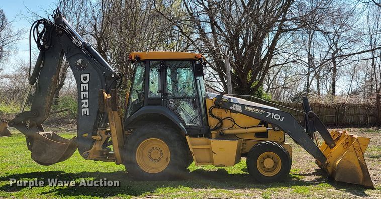 image for item EL9803 2010 John Deere 710J  backhoe