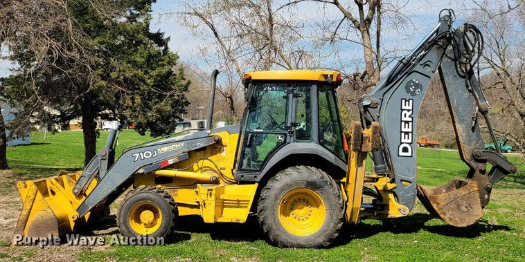 image for item EL9803 2010 John Deere 710J  backhoe