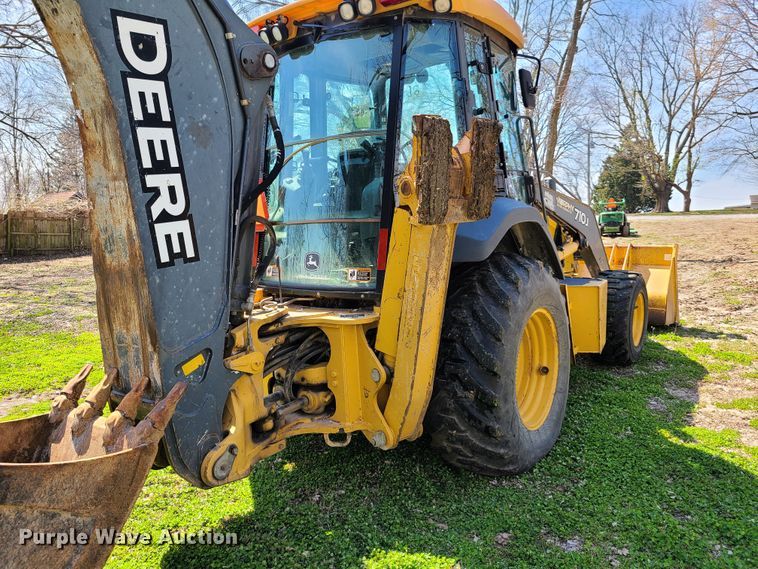 image for item EL9803 2010 John Deere 710J  backhoe