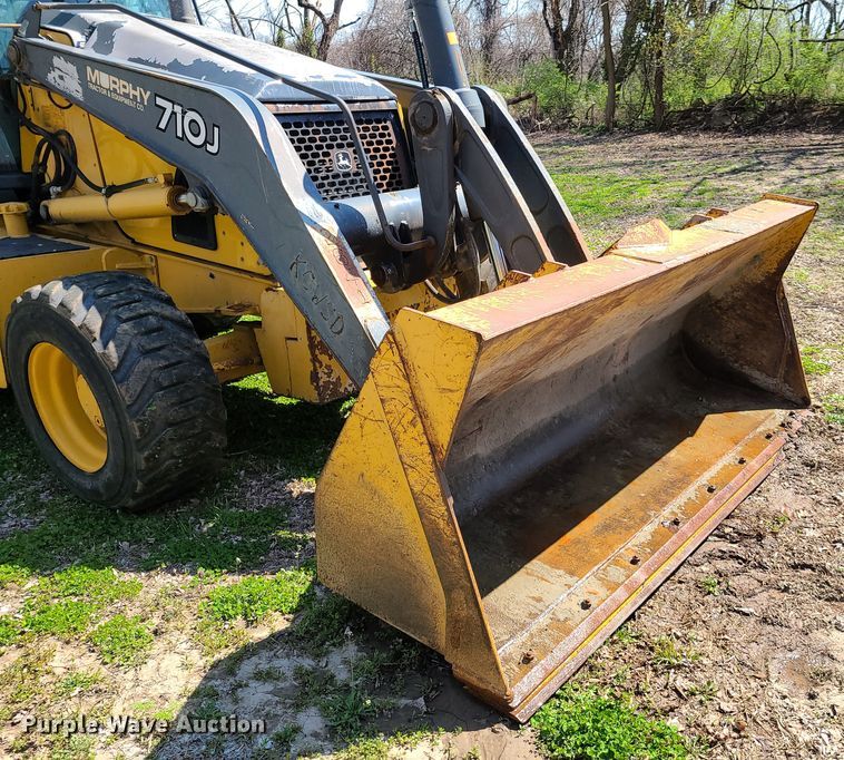 image for item EL9803 2010 John Deere 710J  backhoe