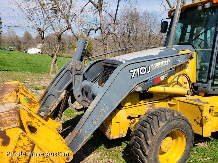 image for item EL9803 2010 John Deere 710J  backhoe