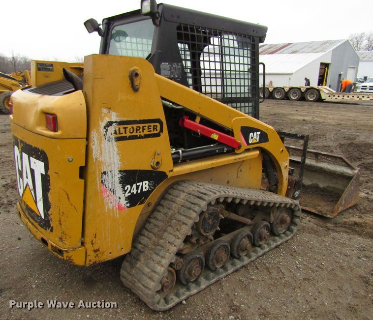 image for item FD9390 2007 Caterpillar 247B  tracked skid steer loader