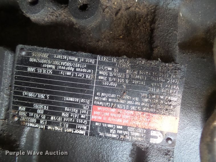 image for item FR9523 2005 Vermeer BC1000XL wood chipper