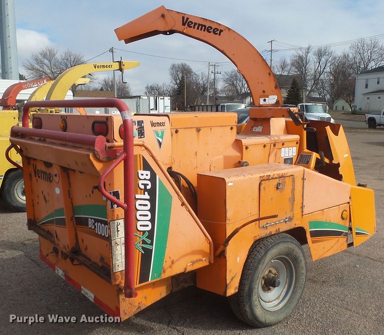 Vermeer BC1000XL wood chipper in Sioux Falls, SD Item FR9524 sold