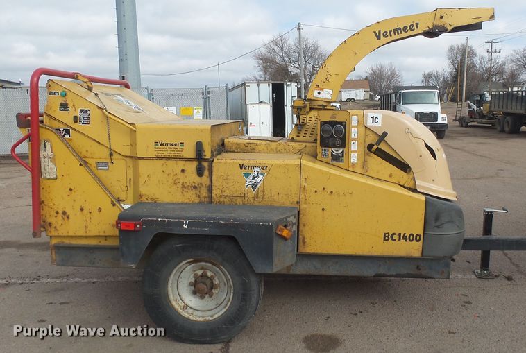 Vermeer BC1400 wood chipper in Sioux Falls, SD | Item FR9525 sold