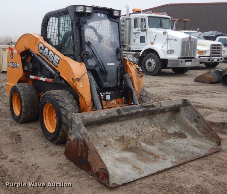 image for item FX9028 2015 Case SV280  skid steer loader