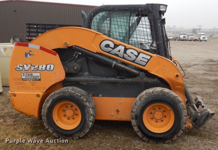 image for item FX9029 2015 Case SV280  skid steer loader
