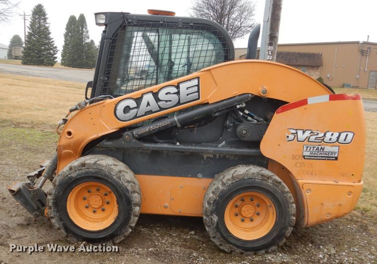 image for item FX9029 2015 Case SV280  skid steer loader