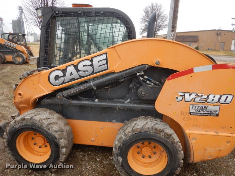 image for item FX9029 2015 Case SV280  skid steer loader
