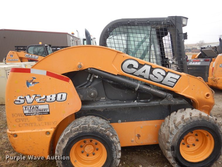 image for item FX9029 2015 Case SV280  skid steer loader