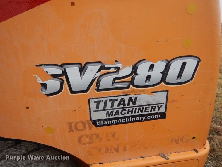 image for item FX9029 2015 Case SV280  skid steer loader