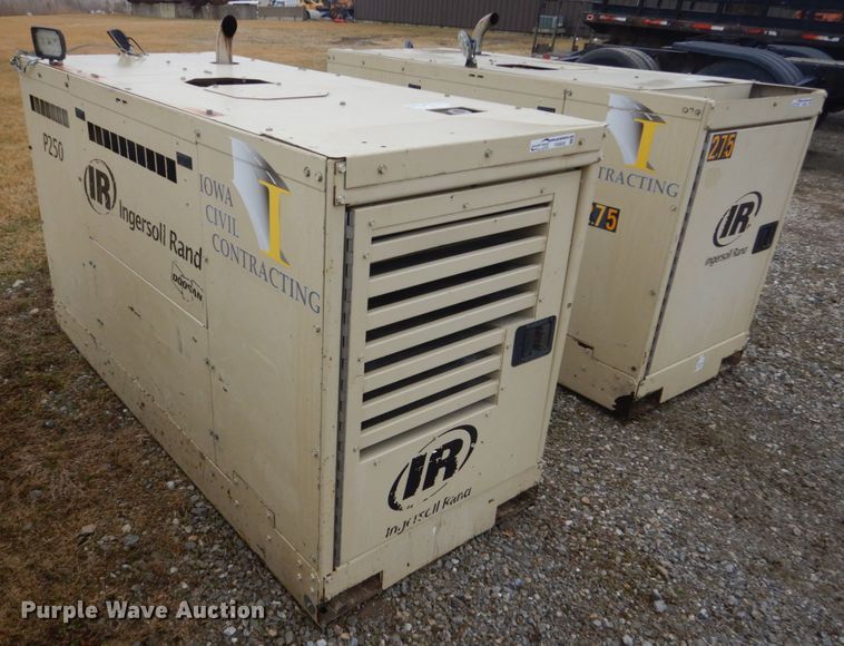 image for item FX9030 Ingersoll Rand P250 air compressor