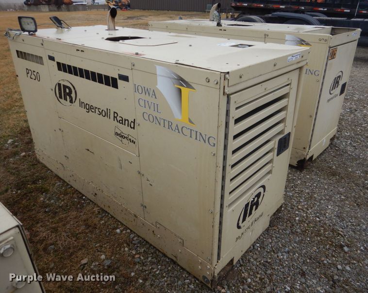 image for item FX9030 Ingersoll Rand P250 air compressor