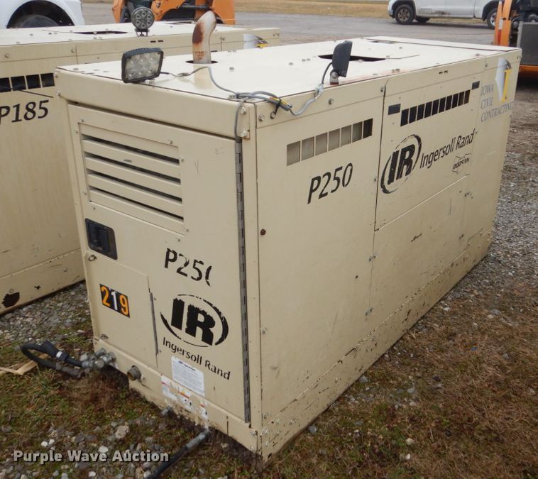 image for item FX9030 Ingersoll Rand P250 air compressor