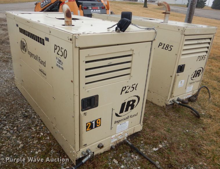 image for item FX9030 Ingersoll Rand P250 air compressor