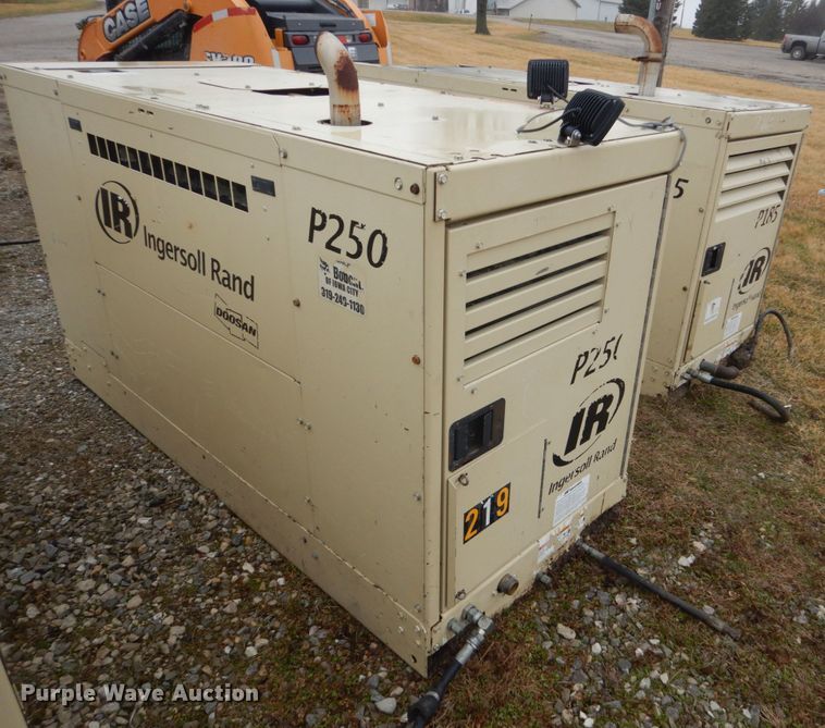 image for item FX9030 Ingersoll Rand P250 air compressor