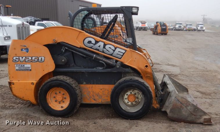 image for item FX9031 2014 Case SV250  skid steer loader