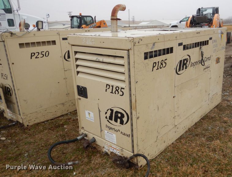 image for item FX9032 Ingersoll Rand P185 air compressor