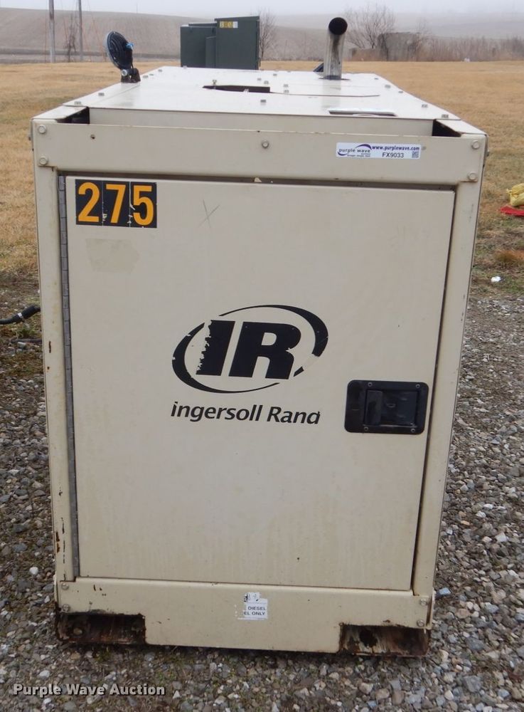 image for item FX9033 Ingersoll Rand P185 air compressor