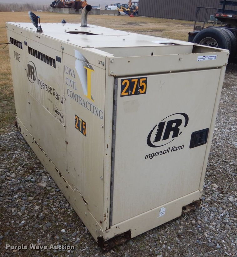image for item FX9033 Ingersoll Rand P185 air compressor