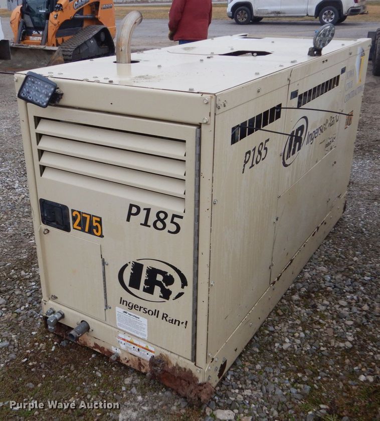 image for item FX9033 Ingersoll Rand P185 air compressor