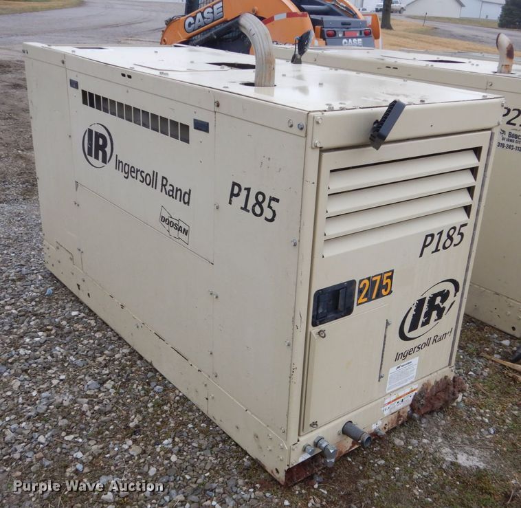image for item FX9033 Ingersoll Rand P185 air compressor