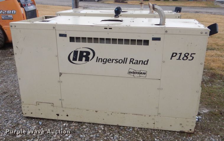 image for item FX9033 Ingersoll Rand P185 air compressor