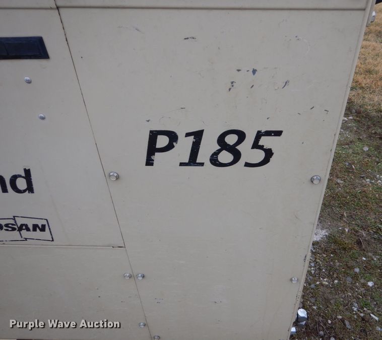 image for item FX9033 Ingersoll Rand P185 air compressor